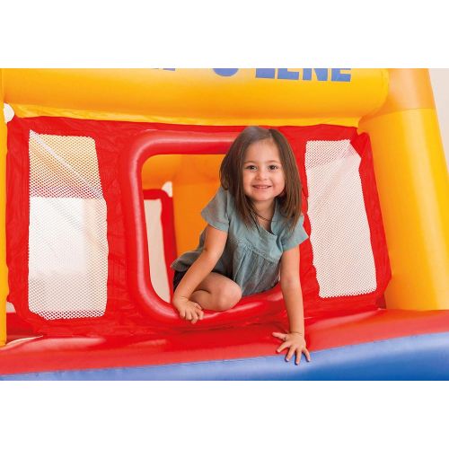 인텍스 Intex Inflatable Jump O Lene Play Ball Pit Playhouse Bounce House Ring (2 Pack)