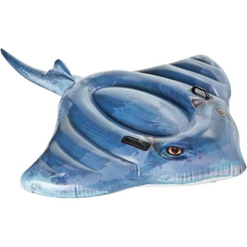 인텍스 Intex Stingray Ride-On Inflatable Swimming Pool Beach Float Toy -57550NP