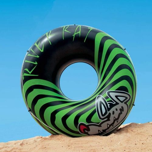 인텍스 Intex River Rat 48-Inch Inflatable Tube Raft for Lake, Pool, or River