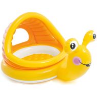 Intex - Lazy Snail Shade Baby Pool, Yellow