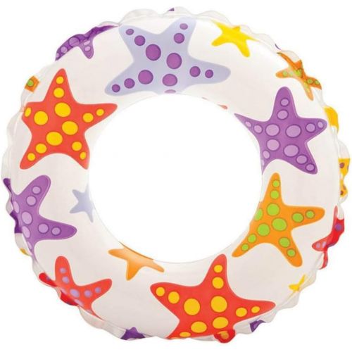 인텍스 Intex Inflatable 20-Inch Lively Ocean Friends Print Kids Tube Swim Ring (2 Pack)
