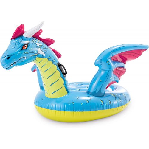 인텍스 Intex Dragon Ride-On, 79in x 75in, for Ages 3+