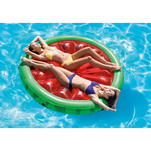 인텍스 Intex Watermelon, Inflatable Island, 72 X 9