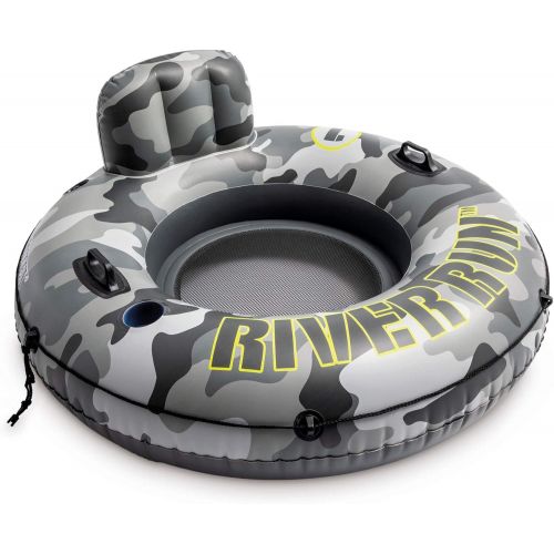 인텍스 Intex Camo River Run 1 Inflatale Float for Water Use