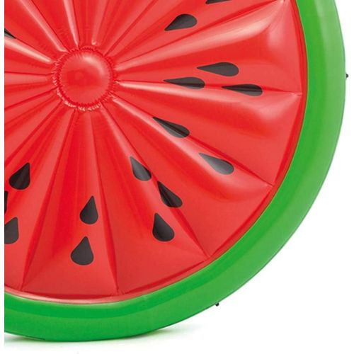 인텍스 Intex Giant Inflatable 72 Inch Watermelon Summer Swimming Pool Float (2 Pack)