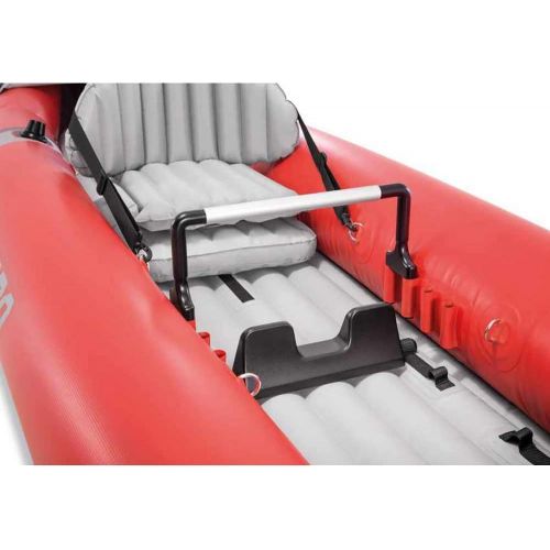 인텍스 Intex 2 Person Vinyl Kayak w/ Oars & Pump & 2-Person K2 Kayak w/ Oars Air Pump