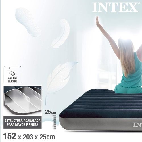 인텍스 Intex Unisexs Air Bed, Multicolour, One Size