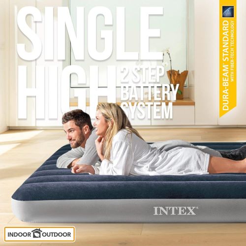 인텍스 Intex Unisexs Air Bed, Multicolour, One Size