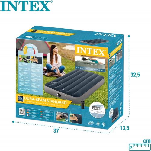 인텍스 Intex Unisexs Air Bed, Multicolour, One Size