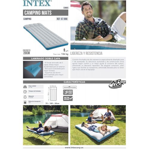 인텍스 Intex Inflatable Camping Mat