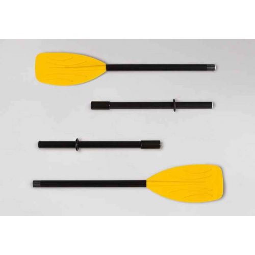 인텍스 Intex Set of 48 Paddles Plastic Ribbed French Oars for Inflatable Boat (4 Pack)