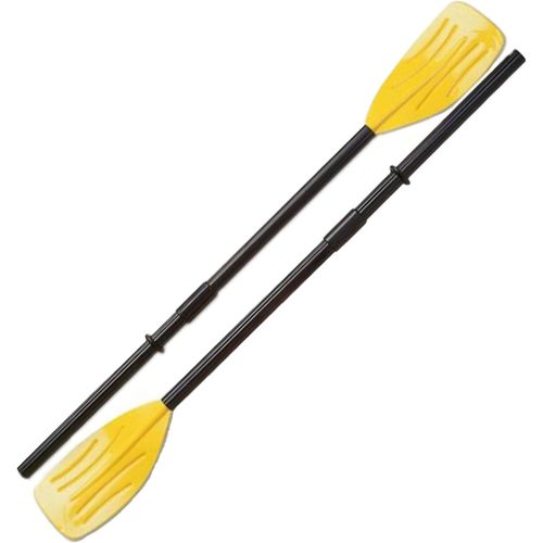 인텍스 Intex Set of 48 Paddles Plastic Ribbed French Oars for Inflatable Boat (4 Pack)