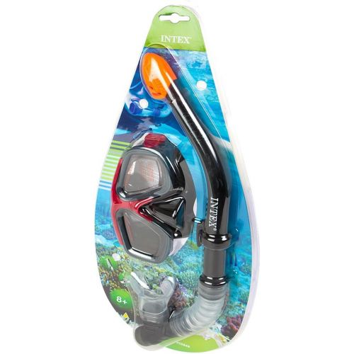 인텍스 Intex - Surf Rider Adult Swimming / Diving Mask & Snorkel Set