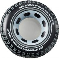 Intex B01N0I7CX9 Giant tire Tube (36 Inches) (4-Pack), Black