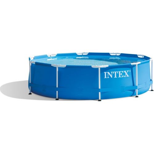 인텍스 INTEX 28201EH 10ft x 30in Metal Frame Pool with Cartridge Filter Pump