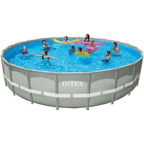 인텍스 Intex 22ft X 52in Ultra Frame Pool Set with Cartridge Filter Pump