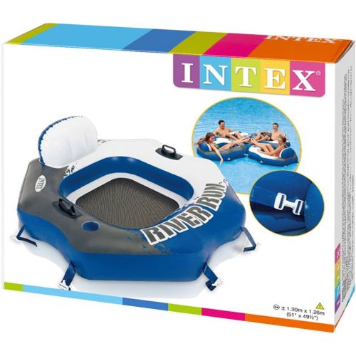 인텍스 Intex Inflatable Wheel River Run Octagonal Armchair Multicoloured