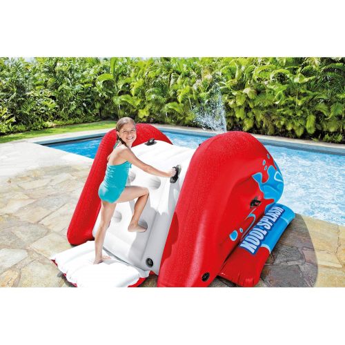 인텍스 Intex Kool Splash Inflatable Pool Slide Play Center with Sprayer, Red (2 Pack)