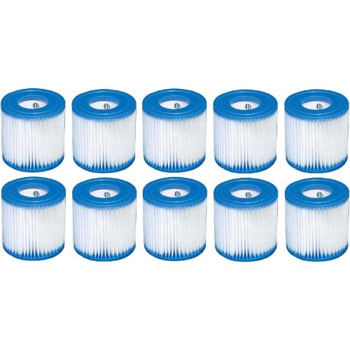 인텍스 Intex Type H Easy Set Filter Cartridge Replacement for Swimming Pools (10 Pack)