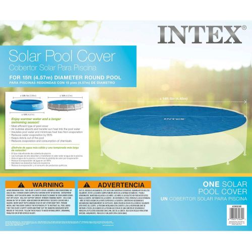 인텍스 Intex Solar Cover for 15ft Diameter Easy Set and Frame Pools