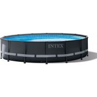 Intex 26309ST 14 Foot x 42 Inch Ultra XTR Frame Round Above Ground Swimming Pool with Liner, Ladder, Filter Cartridge Pump, Ground Cloth, and Cover