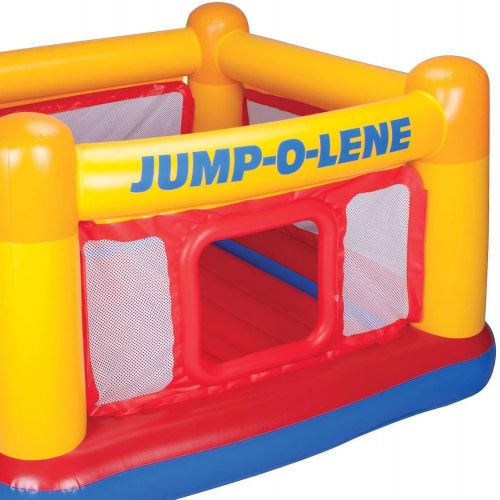 인텍스 Intex Inflatable Jump O Lene Bounce House & Colorful Jump O Lene Castle Bounce