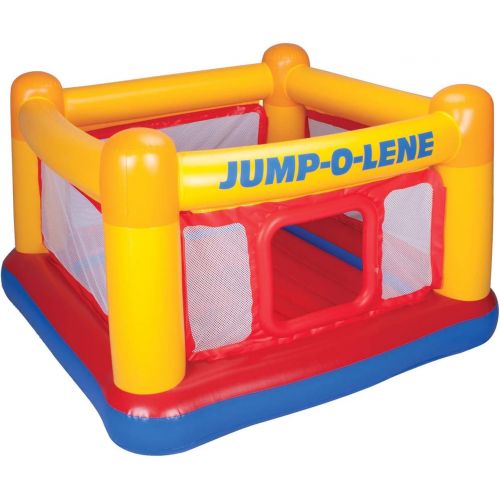 인텍스 Intex Inflatable Jump O Lene Bounce House & Colorful Jump O Lene Castle Bounce