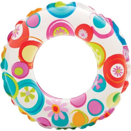 인텍스 Intex Kids Pool Toy Play Fish Rings & 20 Inflatable Swim Ring Tube (3 Pack)