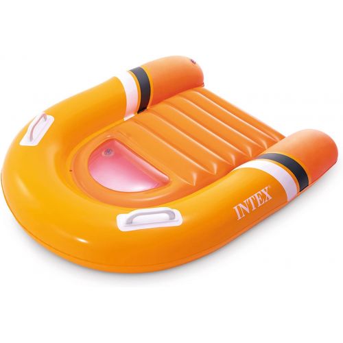 인텍스 Intex Surf Rider Inflatable Pool Float Boogie Board Bodyboard for Kids Swimming Pool Floating Toys, Learn to Swim Water Surf Board