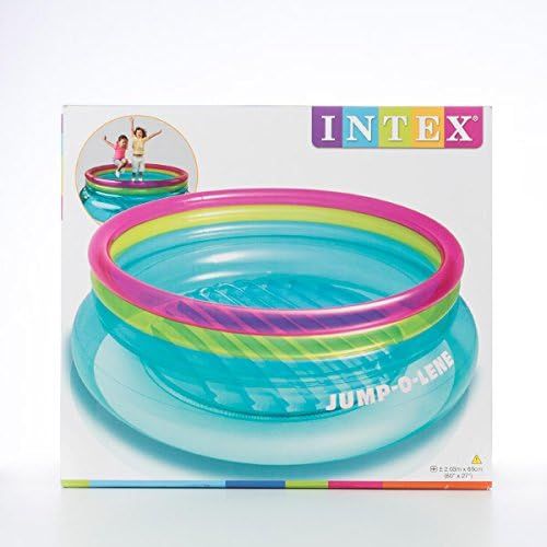 인텍스 Intex Jump-O-Lene Inflatable Bouncer, 80 x 27, for Ages 3-6, Colors May Vary