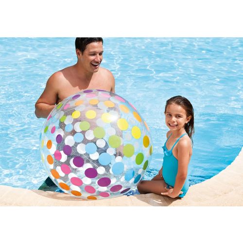 인텍스 Intex Jumbo Inflatable Pool Ball Multi, 42
