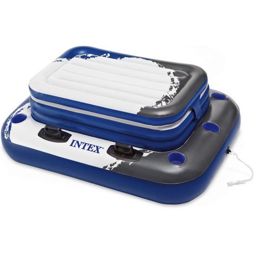 인텍스 Intex Mega Chill II, Inflatable Floating Cooler, 48 X 38