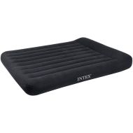 Intex Dura Beam Pillow Rest Classic Airbed with Built-in Pump, Queen (2 Pack)