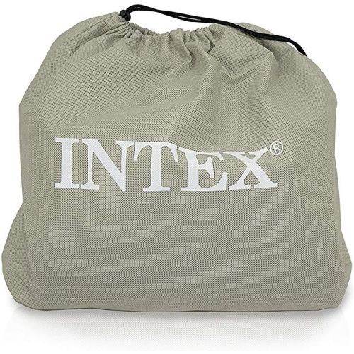 인텍스 Intex Queen Pillow Rest Raised Airbed Kit with Built In AC Pump Model 67713E