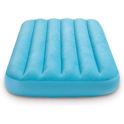 인텍스 Intex Cozy Kidz Bright & Fun-Colored Inflatable Air Bed w/ Carry Bag (2 Pack)