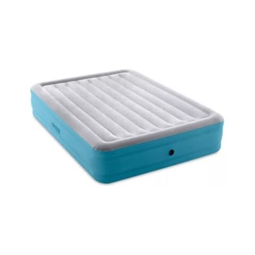 인텍스 Intex Raised 16 Air Mattress with Hand Held 120V Pump - Queen Size - Nib