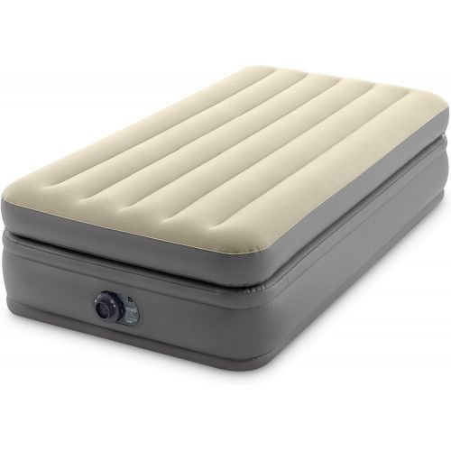 인텍스 Intex - Comfort Elevated Airbed with Fiber-Tech IP, Twin