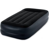 Intex Dura-Beam Standard Series Pillow Rest Raised Airbed w/Built-in Pillow & Electric Pump