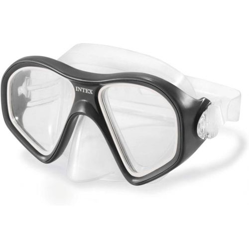 인텍스 Intex Reef Rider Swim Diving Goggle Mask Snorkeling Set, 14 to Adult (3 Pack)
