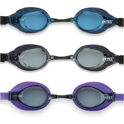 인텍스 Intex Pro Racing Googles, Case of 12