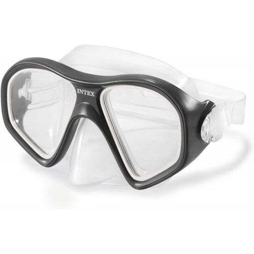 인텍스 Intex Reef Rider Swim Diving Goggle Mask Snorkeling Set, 14 to Adult (4 Pack)