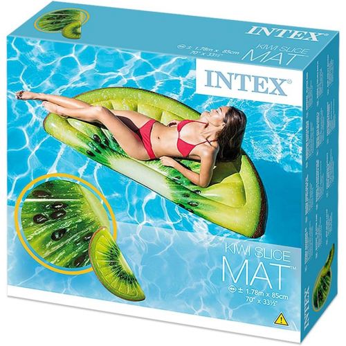 인텍스 Intex Realistic Print Mattress Kiwi 170 x 76 x 17 cm multi-coloured