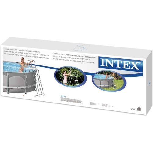 인텍스 Intex Steps For Above Ground Swimming Pools Of 122 Cm One Size