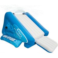 Intex Inflatable Pool Water Slide, Blue (2 Pack) & Intex Repair Kit (2 Pack)