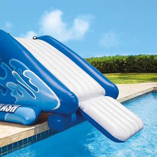 인텍스 Intex Inflatable Pool Water Slide, Blue (2 Pack) & Intex Repair Kit (2 Pack)