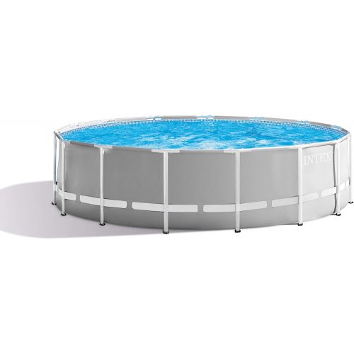 인텍스 INTEX 26725EH 15ft x 48in Prism Frame Pool with Cartridge Filter Pump