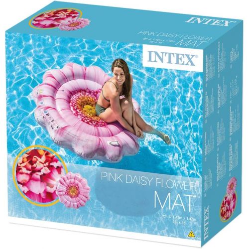 인텍스 Intex 58787 Pink Margarita Mat with Handles 142 x 142 cm