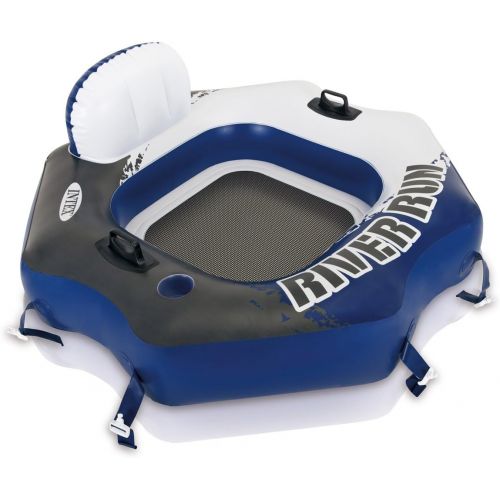 인텍스 Intex River Run Connect Lounge Inflatable One Person Floating Tube (16 Pack)