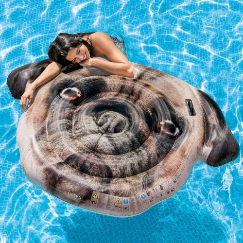 인텍스 Intex Pug Face Island inflatable