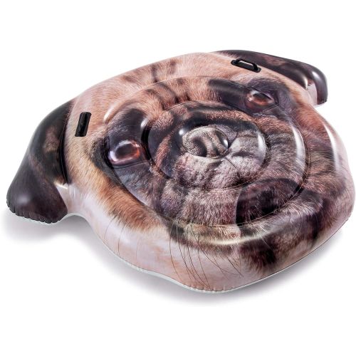 인텍스 Intex Pug Face Island inflatable